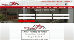 Desktop Screenshot of fatimazanin.com.br