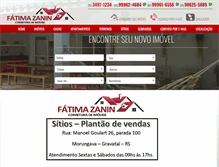 Tablet Screenshot of fatimazanin.com.br